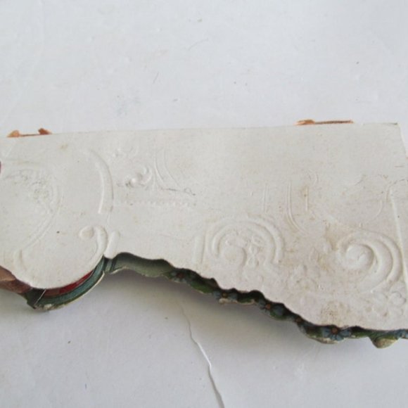 Valentine Decor Antique Honey Comb Centerpiece Greeting Card Cupid - Picture 7 of 7